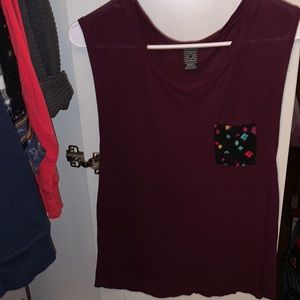 Empyre Tank Top with Pocket